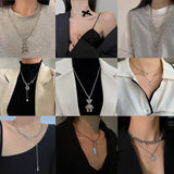Long Versatile Necklace Women's Clavicle Chain