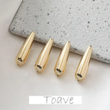Long Water Drop Retro Beaded Earrings Necklace Pendant