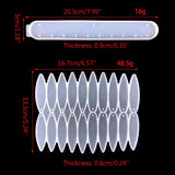 Long Wind Chimes Epoxy Mold DIY Wind Chimes Pendant Mold
