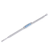 Long Grain Titanium Steel Bracelet