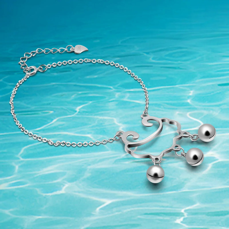 925 Sterling Silver Lock Bracelet for Women