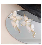 Long Tassel Earrings for Women, Fairy Retro Butterfly Earrings