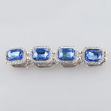 Crystal Women Bracelet Silver Chain Bracelet