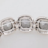 Crystal Women Bracelet Silver Chain Bracelet