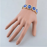 Crystal Women Bracelet Silver Chain Bracelet