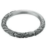 Xiangyun Bracelet 999 Silver Bangle Men's Tyrant Silver Bracelet