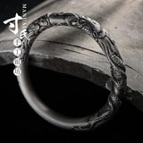 Xiangyun Bracelet 999 Silver Bangle Men's Tyrant Silver Bracelet