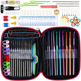Looen Knitting Needles Set 100pcs Yarn Crochet DIY Weave Sewing Tools