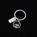 Joyful Mushroom Key Chain - Cute and Colorful Design