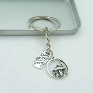 Joyful Mushroom Key Chain - Cute and Colorful Design