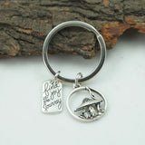 Joyful Mushroom Key Chain - Cute and Colorful Design
