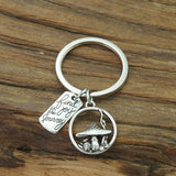 Joyful Mushroom Key Chain - Cute and Colorful Design