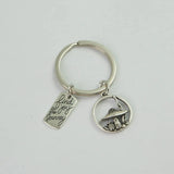 Joyful Mushroom Key Chain - Cute and Colorful Design