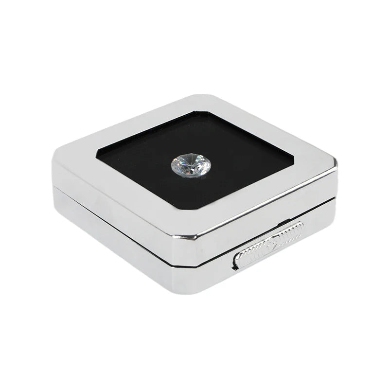 Diamond Display Box Jewelry Organizer Packaging Stand Holder