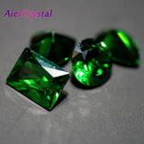 Emerald Green Olive Zircon Jewelry Set