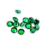 Emerald Green Olive Zircon Jewelry Set