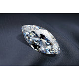D VVS1 Marquise Cut Loose Gemstone 0.2ct-3ct Diamond Moissanite