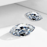 D VVS1 Marquise Cut Loose Gemstone 0.2ct-3ct Diamond Moissanite