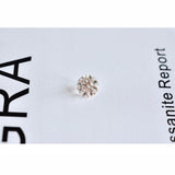 5-10mm D Round Brilliant Cut Moissanite Loose Beads VVS1