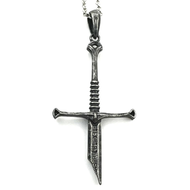 Lord Narsil Necklace Sword-Pendant Viking-Jewelry