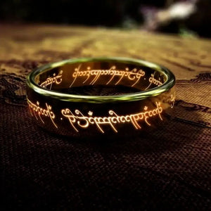 Magic Ring High-end Titanium Steel Metal Never Fade Jewelry