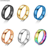 Magic Ring High-end Titanium Steel Metal Never Fade Jewelry