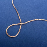 Lordeaf Rose Stainless Steel Necklace for Women