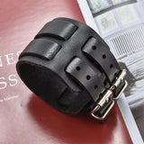 Retro Cowhand Stainless Steel Lock Cowboy Bracelet