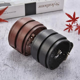 Retro Cowhand Stainless Steel Lock Cowboy Bracelet