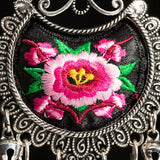 Chinese Embroidery Tassel Necklace Gothic Statement Jewelry