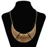 European Retro Engraving Necklace Jewelry