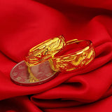 Retro Dragon Phoenix Couple Ring Adjustable Jewelry