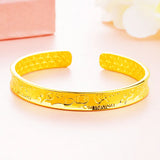 Hot Ladies Rose Flower Delicate Open Bracelet Jewelry