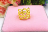 Adjustable Japan and South Flowers Women's Ring Jewelry