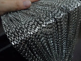 10 Meters Thin 2.5mm Stainless Steel Square Box Link Chain DIY