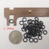 100pcs Stainless Steel Split Rings for Jewelry Making