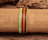10PCS Surfer Men's Women's Friendship Hemp Leather Bracelet Wristband