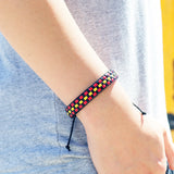 Spain Flag Eco Leather Bracelets Unisex Accessories Bangles