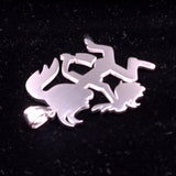 5pcs Stainless Steel Gamer Hatchet Girls With Boy Head Charm