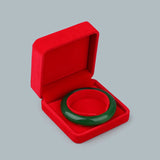 Set of 12 Red Velvet Jewelry Boxes Organizer Case