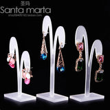 Set of 3 Acrylic Earrings Display Stand Holder