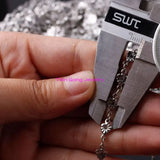 5m Stainless Steel 5mm Girls Heart Chain Link DIY Jewelry