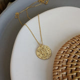 LouLeur 925 Silver Baroque Gemini Pendant Necklace