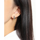 LouLeur 925 Silver Earrings 18K Croissant Studs Women Jewelry