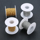 10yd Glossy Stainless Steel Link Chain for DIY Necklace Jewelry Making