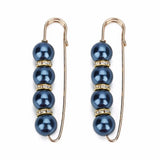 Colorful 4 Pearls Brooch Pins For Women