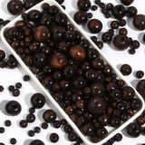 Dark Brown Wooden Beads for Jewelry Making DIY Bracelet