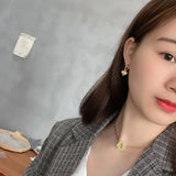 925 Silver Flower Pendant Necklace for Women Jewelry