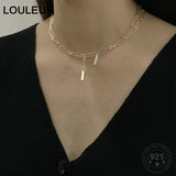 Louleur Choker Silver 925 Necklace for Women