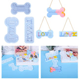Love Bone Epoxy Resin Mold Jewelry Tools DIY Handcraft Mould